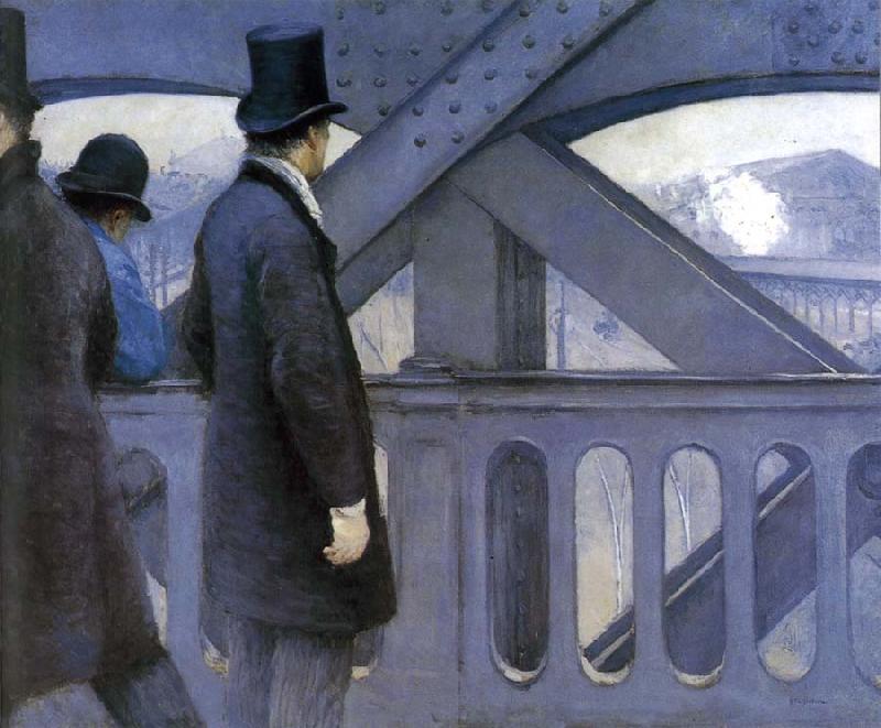 Gustave Caillebotte Bridge France oil painting art